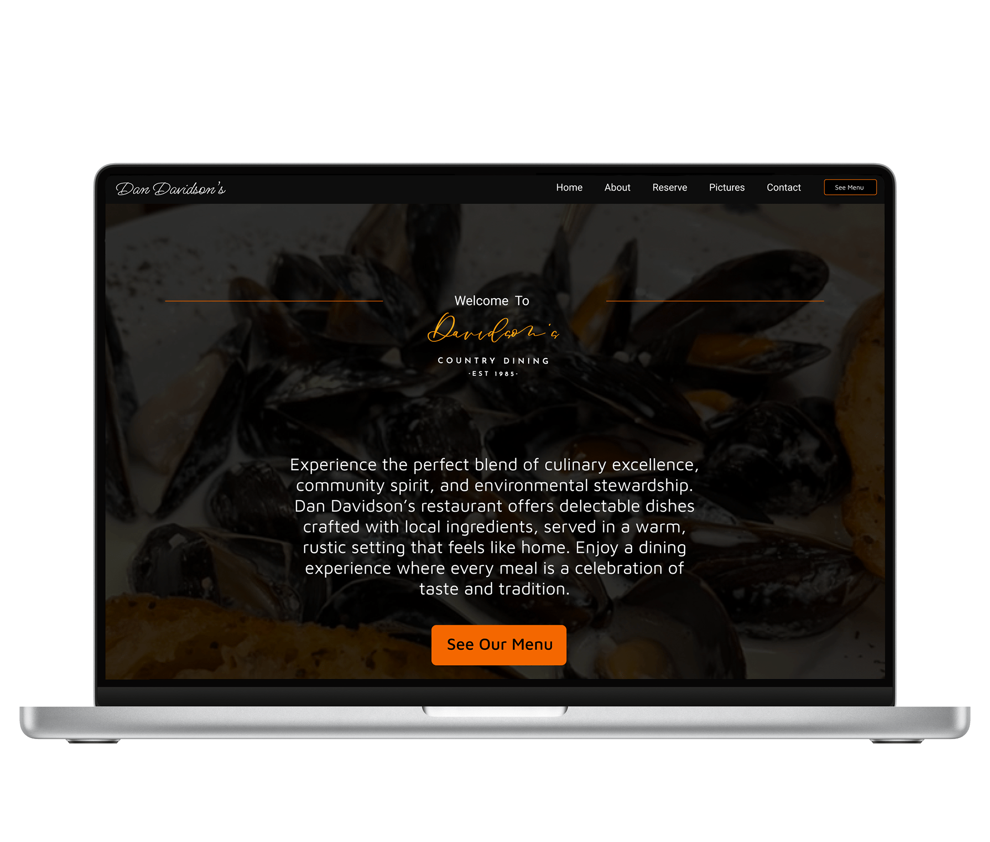 A map highlighting successful local businesses, symbolizing effective web design